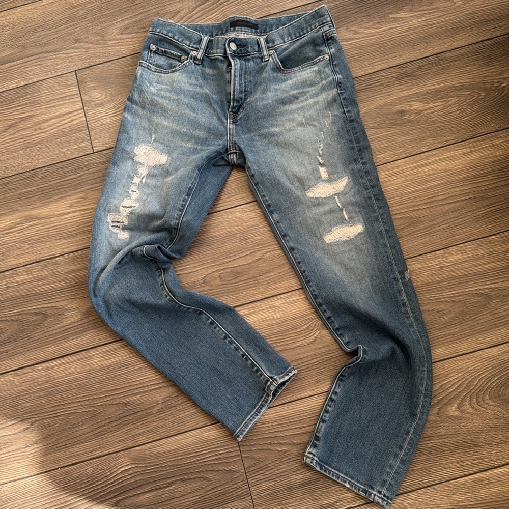 UNIQLO JEANS slim straight leg midrise size 31
FABRIC BY KAIHARA